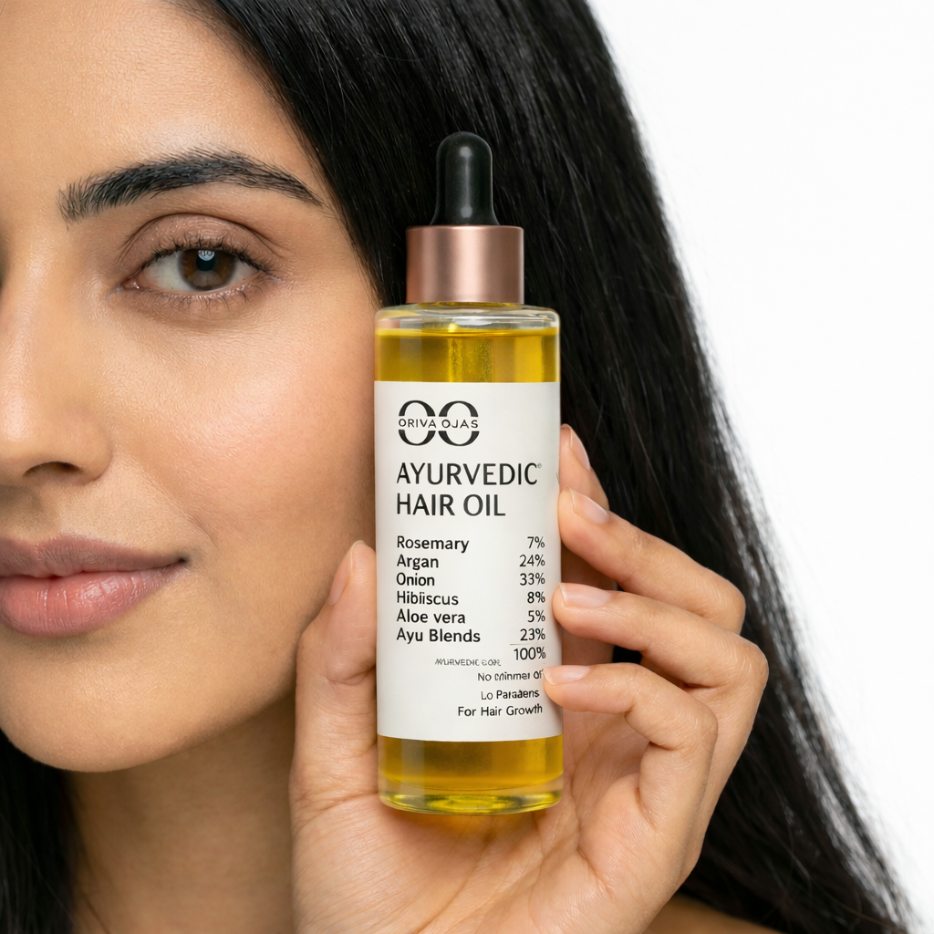 Oriva Ojas Ayurvedic Hair Oil - Image 2